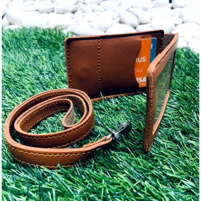 

Name Tag ID Card Holder Kulit Lanyard Termurah Berkualitas PU Leather Lanyard NameTag ID Card Holder Kantor Pria Wanita 2