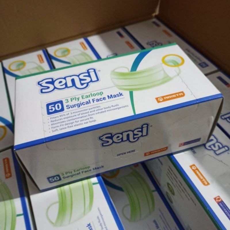 masker sensi medis isi 50 pcs
