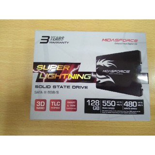 SSD Midasforce 128GB Super Lightning Sata 3 2.5 inch TLC