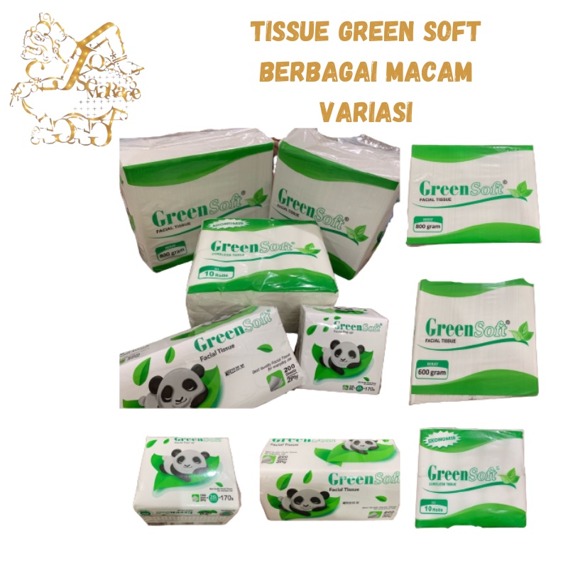 TISSUE GREEN SOFT TISU TISSU