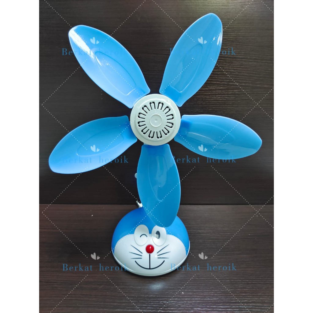 Minifan   Doraemon  Kyzuku  kipas  angin  2   fungsi  (duduk&amp;dinding)