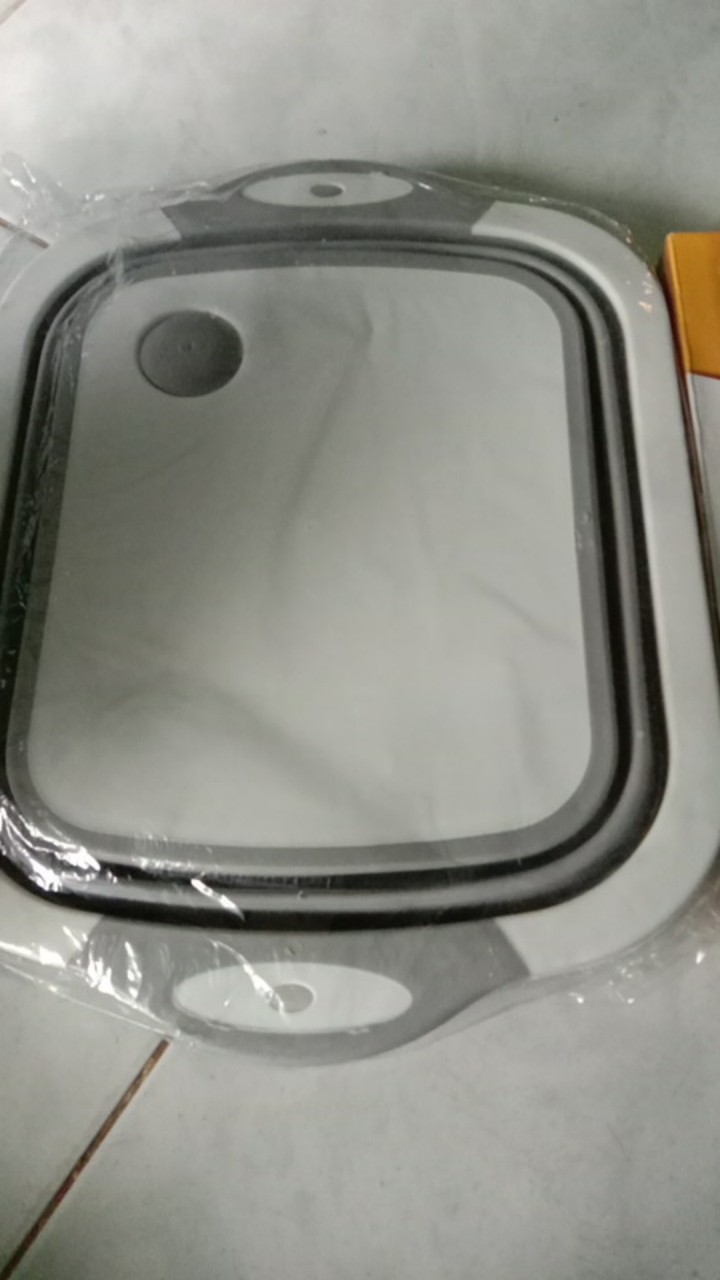 Tool Master-talenan Lipat Baskom Multifungsi-wadah Cucian Sayur-anti Slip/jamur Bahan Plastik