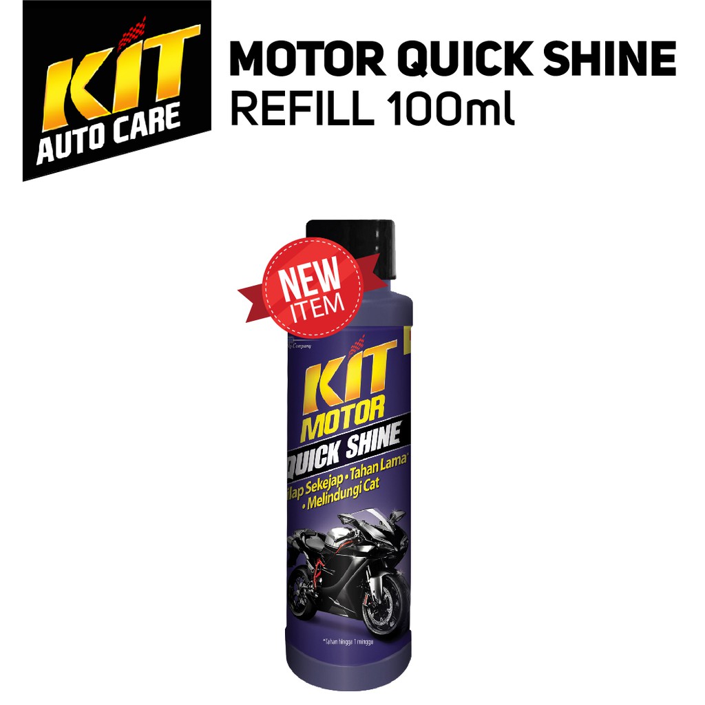 Kit Motor Quick Shine Ref 100ml Shopee Indonesia