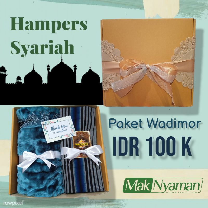 Paket Sajadah + Sarung Wadimor