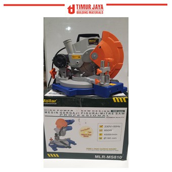 LASER MOLLAR 7 in Mitre mitter miter saw Gergaji Alumunium Kayu sudut