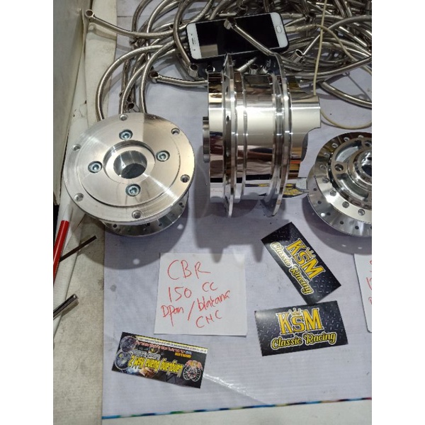 Tromol Depan Belakang Satu Set CBR LED CNC satu set murah tromol depan +belakang CBR 150