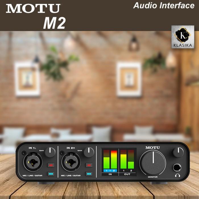 Motu M2 - Audio Interface Recording - Spek Diatas Scarlett 2I2