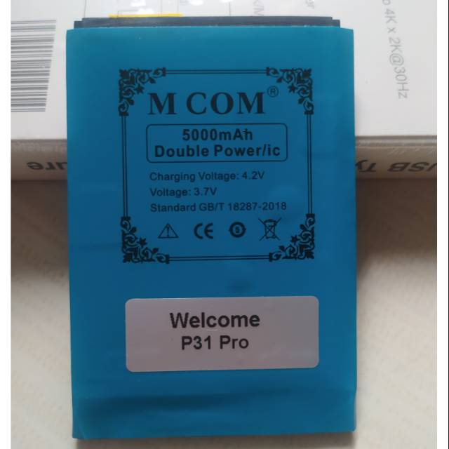 BATERAI WELCOME P31 PRO / NOWA 5 PRO / NOWA 7I / Welcome P50 Pro / Welcome i12 Pro / Welcome P33 Pro