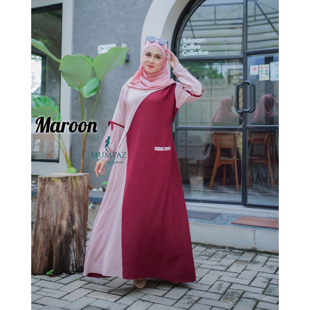 GAMIS NAYA KIRAN ORI MUMTAZ korean style ootd fashion baju muslim muslimah fashion terbaru lebaran kondangan pesta ecer grosir seragaman murah reseller dropshiper