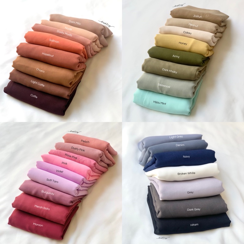 [𝗖𝗟𝗘𝗔𝗥𝗔𝗡𝗖𝗘 𝗦𝗔𝗟𝗘] HIJAB SEGIEMPAT BELLA SQUARE | HIJAB POLLYCOTTON | POTTON SCARF