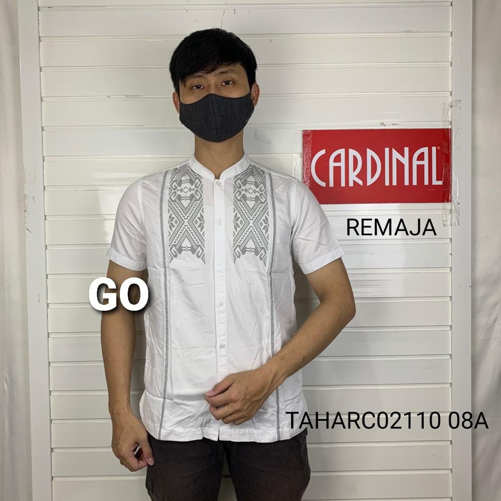 gof CARDINAL KEMEJA KOKO YOUTH Pakaian Atasan Pria Hem Remaja ABG Original Lengan Pendek