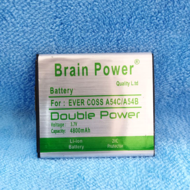 Baterai batre Evercoss A54C/A54B double power