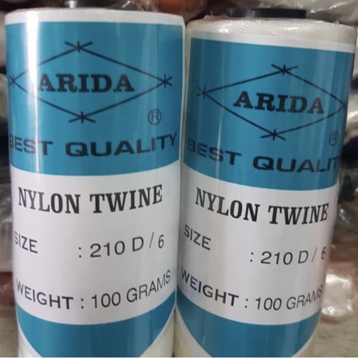 Benang Nylon Twine Arida/ benang songket/ benang bangunan/ benang jala