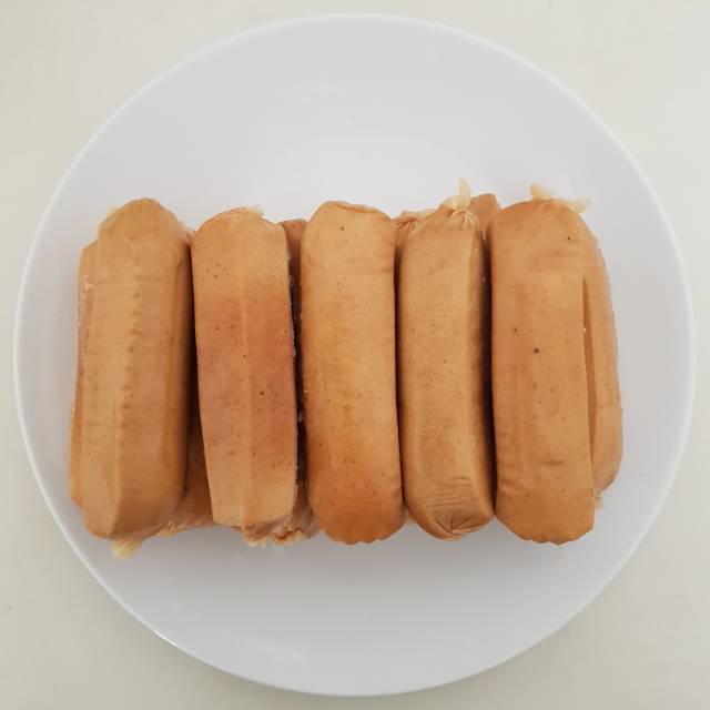 

SOSIS HOMEMADE HALAL DAGING SAPI 12 pcs (COD & DELIVERY OJEK ONLY AREA YOGYAKARTA)