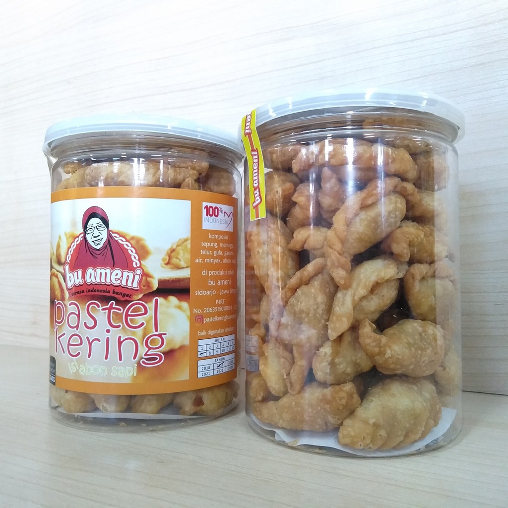 

Pastel Mini Kering Abon Sapi Bu Ameni