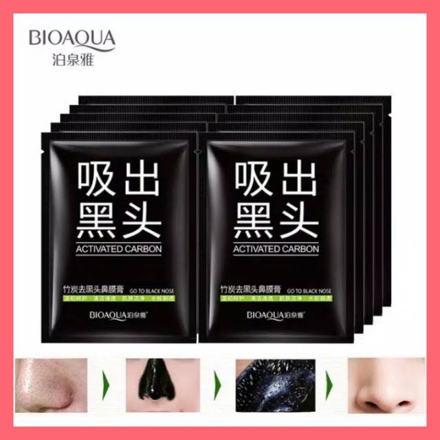 Jual [READY JOGJA] Bioaqua Removal Blackhead Mask (1x pakai) Shopee