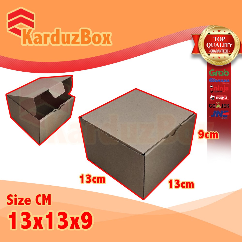 

13x13x9 kotak Kardus Packaging Box PIZZA