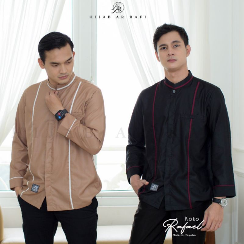 KOKO RAFAEL ARRAFI MEN PLATINUM ORIGINAL BAJU KOKO PRIA MODERN BY ARRAFI MEN  KOKO MODERN BAJU KOKO 