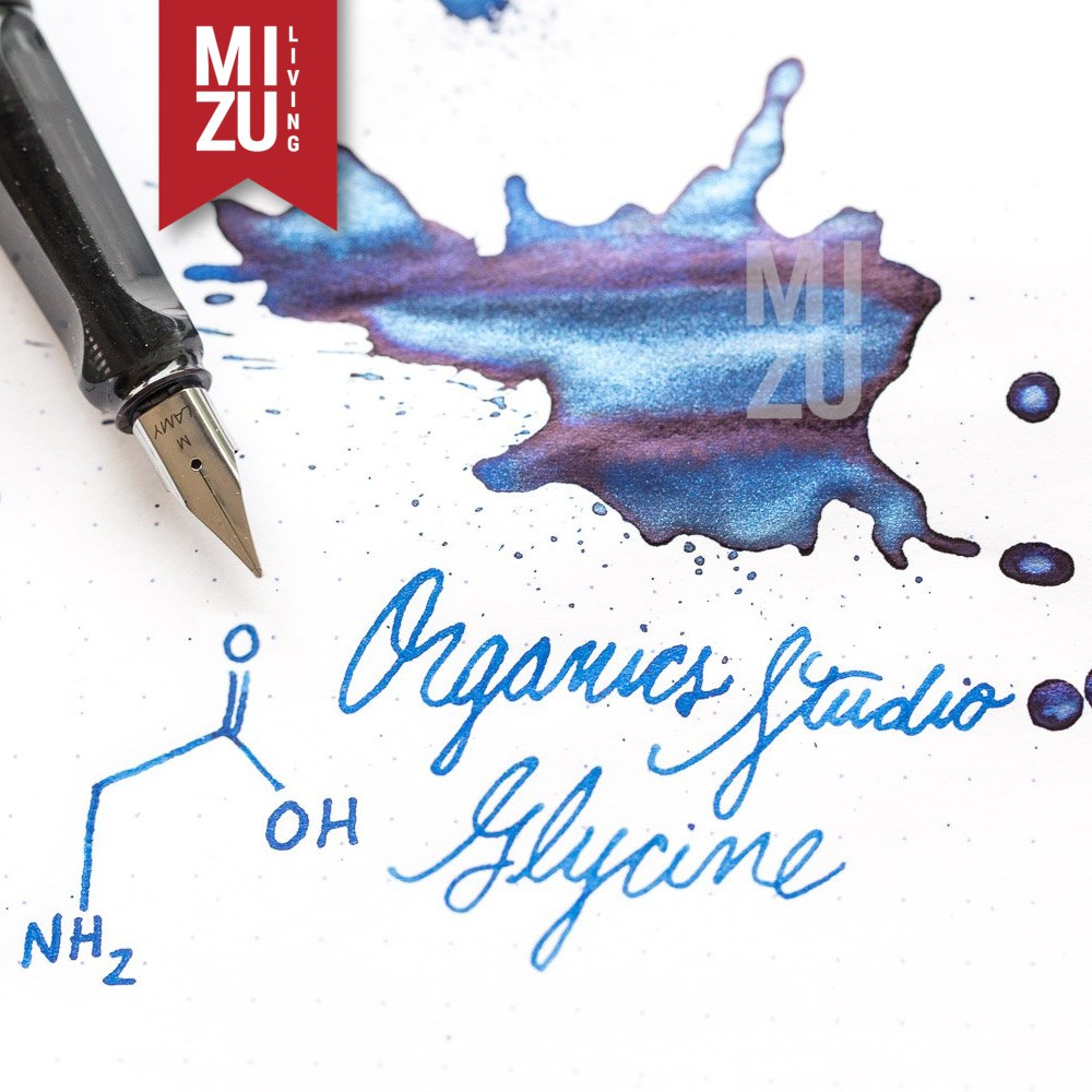 ORGANICS STUDIO 55ml Sheening Shimmering Fountain Pen INK Tinta Metallic Glitter