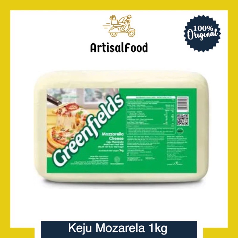 

(INSTANT 1KG) GREENFIELDS MOZZARELLA ORI keju mozarela