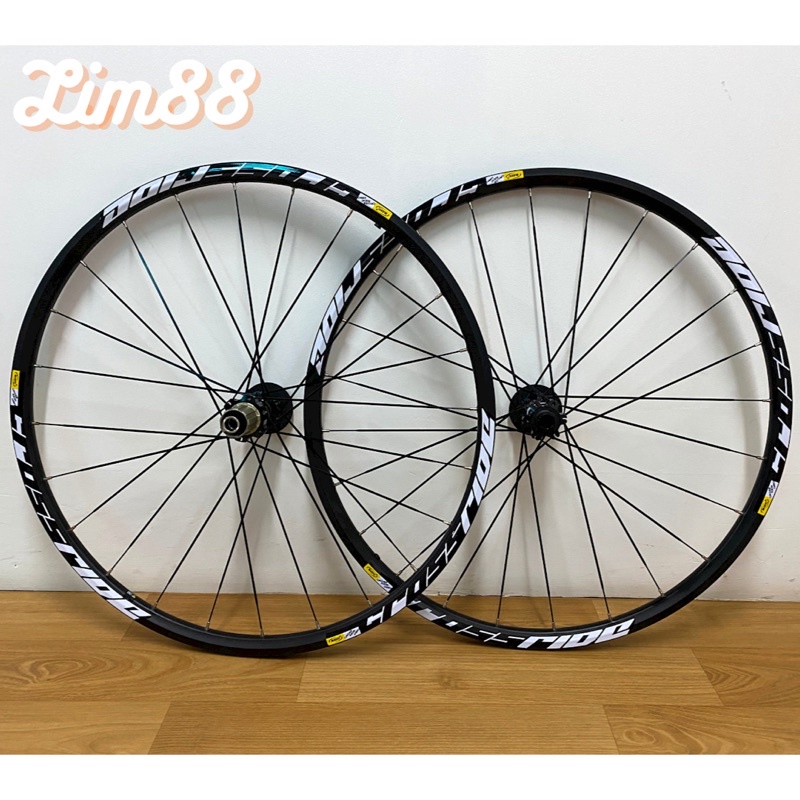 Mavic Wheelset Crossride MTB 26, 27.5, 29 inch TA QR