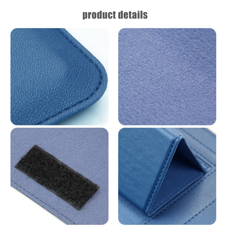 Bonkyo 13 - 14 Inch Case Stand Sleeve PREMIUM PU LEATHER Kulit MACBOOK Air Sarung Skin LAPTOP