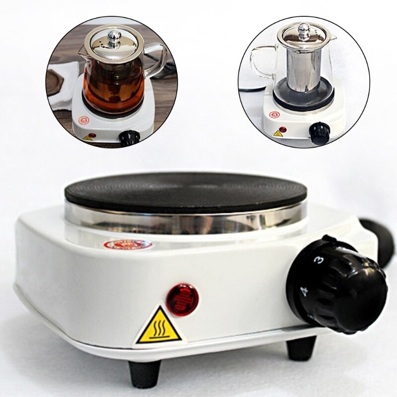 Kompor Listrik Pemanas Elektrik Air Kopi Susu Minuman Mini Heater Stove Pot Portabel Masak Dapur Pan