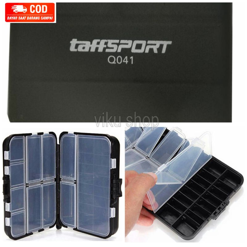 Taffsport Box Kotak Perkakas Kail Pancing Multifungsi Waterproof Case