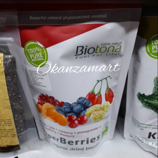 

Biotona Organic Dried Super Berries 250gr