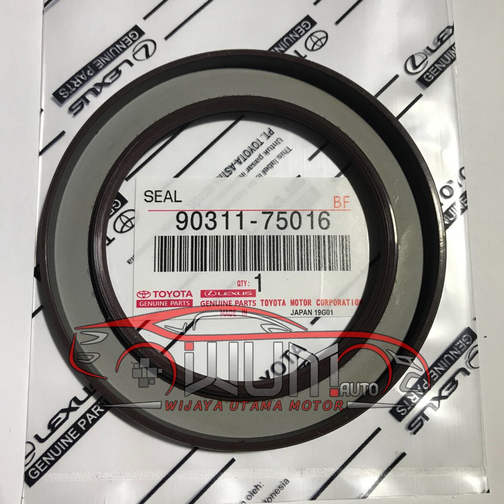 OIL SEAL CRANKSHAFT REAR SIL AS KRUK BELAKANG YARIS VIOS OLD 1NZ