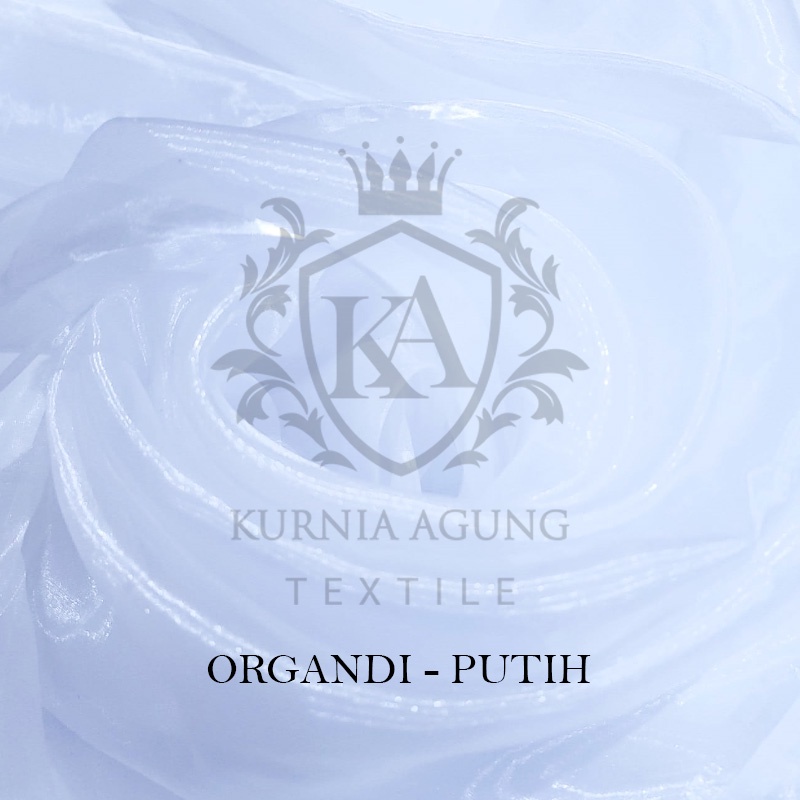 Kain Organdi Kain Kaca Lebar 150 cm Gulungan PerROLL 45 Meter Bahan Dekorasi Gaun Hijab Murah