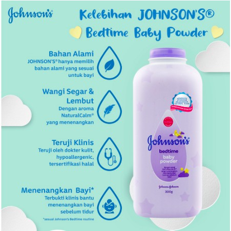 Johnson’s Baby Powder | Bedak Tabur Bayi