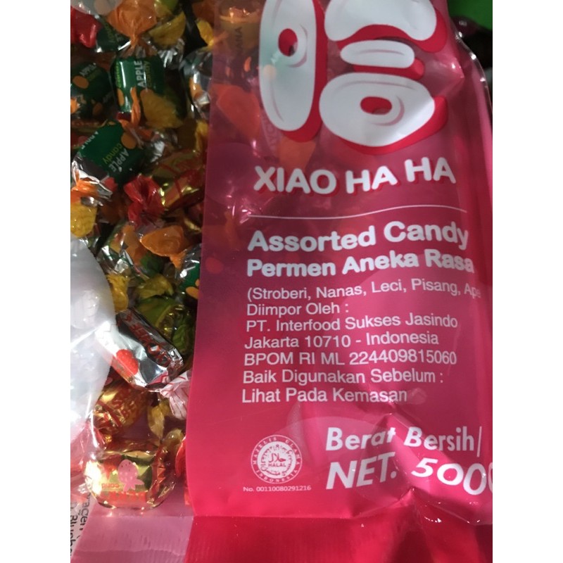 

ADY78 Permen naraya xiao ha ha (net 500gr), xiaohaha, xiao haha HALAL