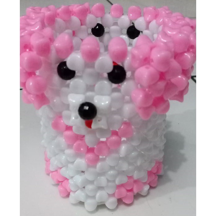 

KOTAK PENSIL MUTE AKRILIK BENTUK ANJING