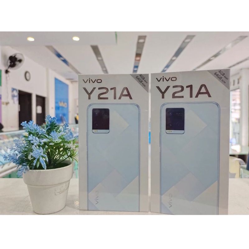Vivo y21A  ram 5gb(4+1gb)/64gb Baru Garansi resmi segel