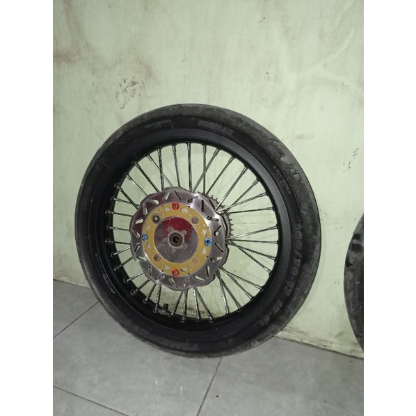 Velg set ninja 150 r/rr & cb150r old