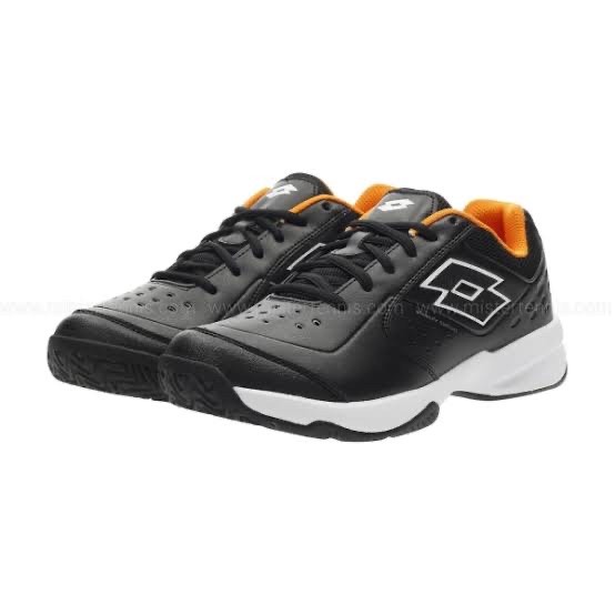 Sepatu tenis lotto original - Hitam, 39 -jml