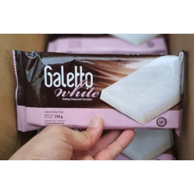 

Galetto White / Galetto coklat putih / Coklat Batang Putih 250gr