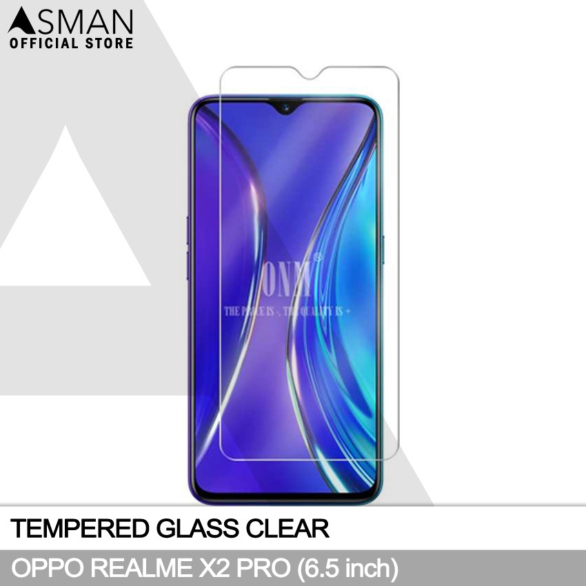 Tempered Glass OPPO Realme X2 Pro (6.5&quot;) | Anti Gores Pelindung Layar Kaca - Bening