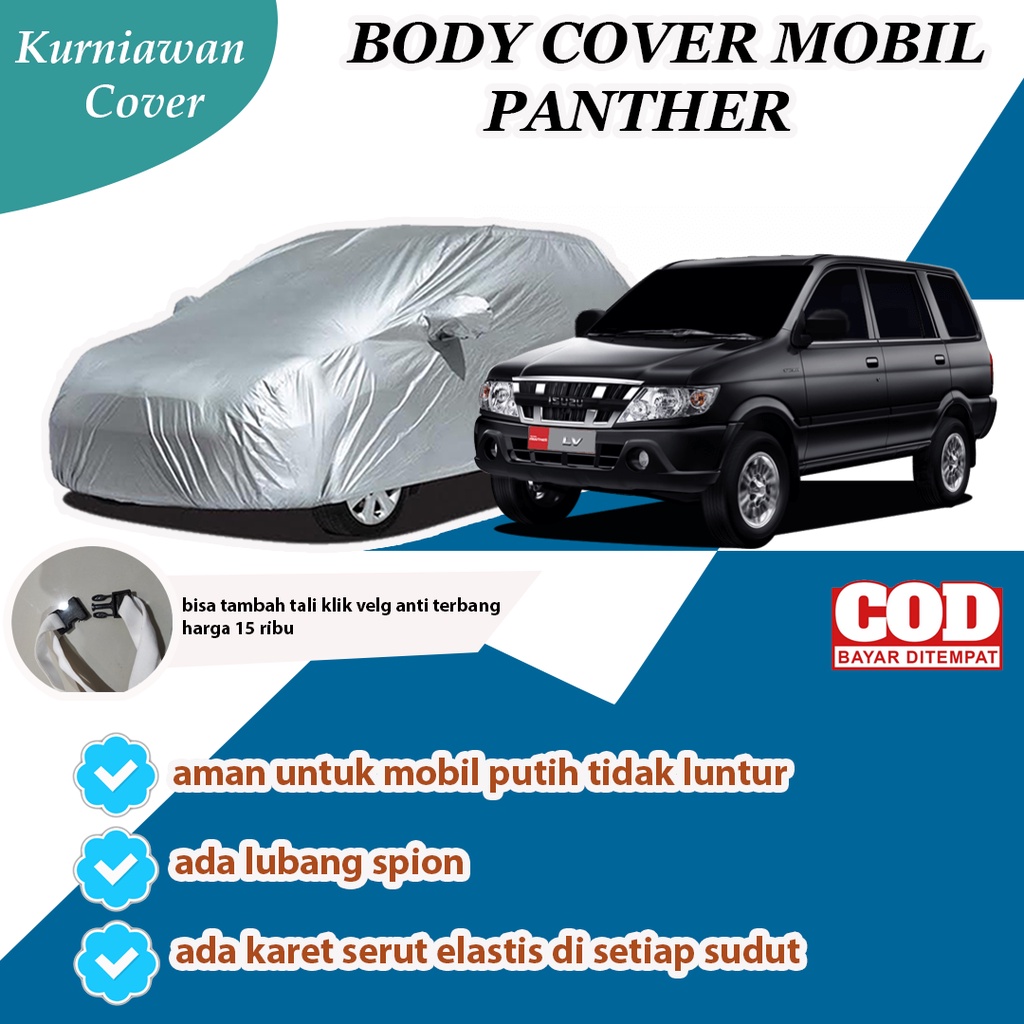 Car Cover /Sarung Mobil Panther Long Cover Mobil Panther Ls  Selimut Mobil Panther hi grade Panther