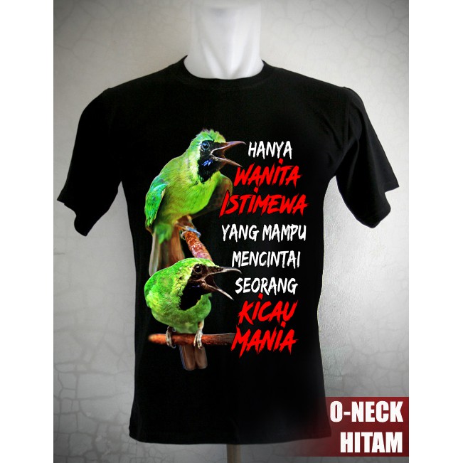 Kaos Burung Cucak Ijo Duo Shopee Indonesia