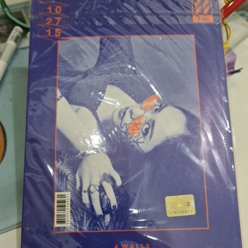 booked krystal 4 walls album only