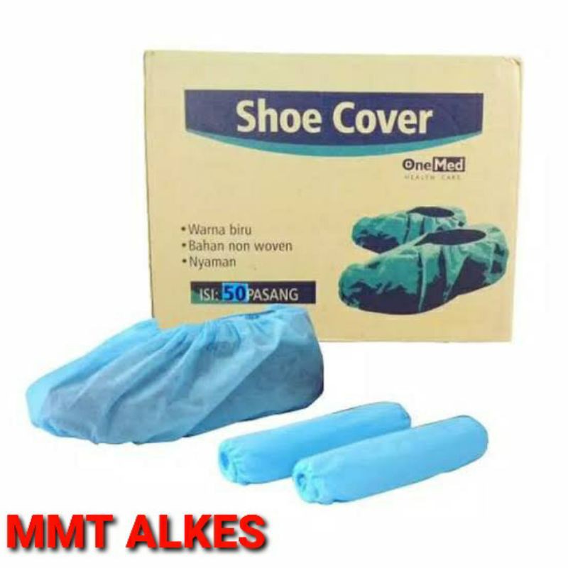 SHOE COVER  SHOES COVER ALAS SEPATU ALAS SANDAL NON WOVEN ONEMED 50PSG 100PCS