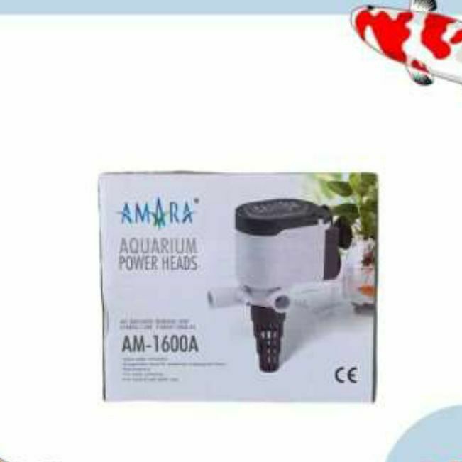 POWER HEAD AQUARIUM AMARA AM 1600A POMPA CELUP AQUARIUM AMARA AM-1600A