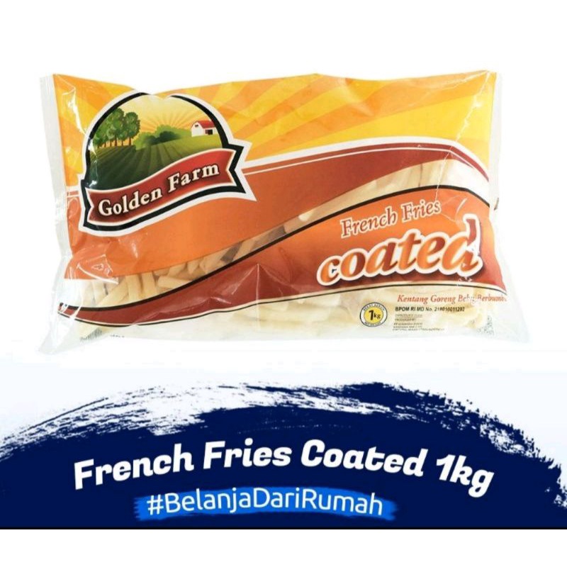 

Golden Farm French Fries Coated 1 kg