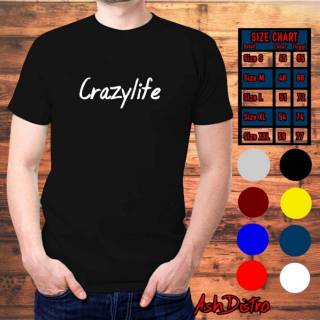  Kaos  distro  crazylife simple Shopee  Indonesia