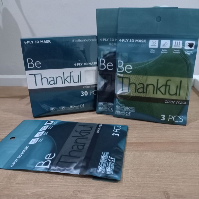 Thankfull Duckbill Masker 4PLY Dewasa ISI 30