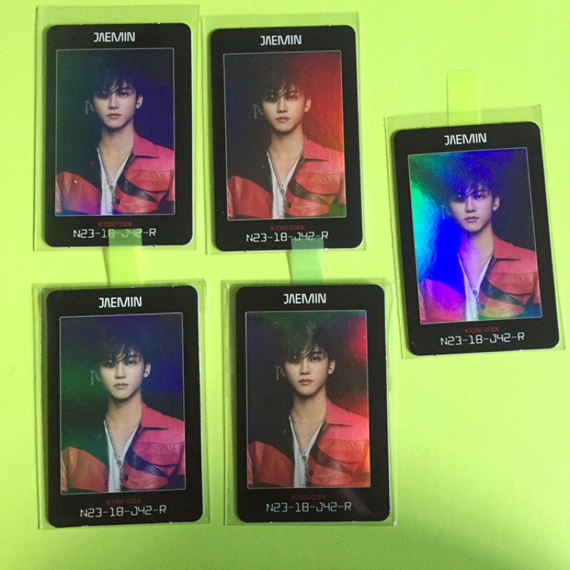 access card jaemin | ac jaemin | nct 2020 resonance pt2 arrival