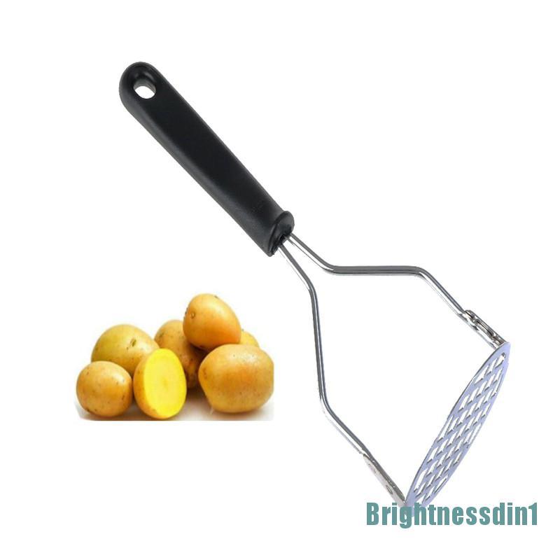 Alat Penumbuk Kentang Sayuran Buah Telur Model Tekan Bahan Stainless Steel 1 In 1 Untuk Dapur