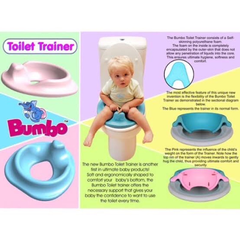 bumbo toilet seat trainer PRELOVED